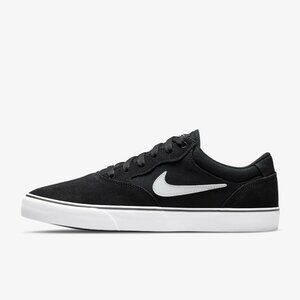 NIB Sz9🔥Nike SB CHRON 2 New Mens Black Suede Casual Shoes DM3493-001